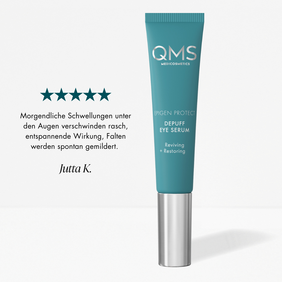 EPIGEN PROTECT Depuff Eye Serum - QMS Medicosmetics UK