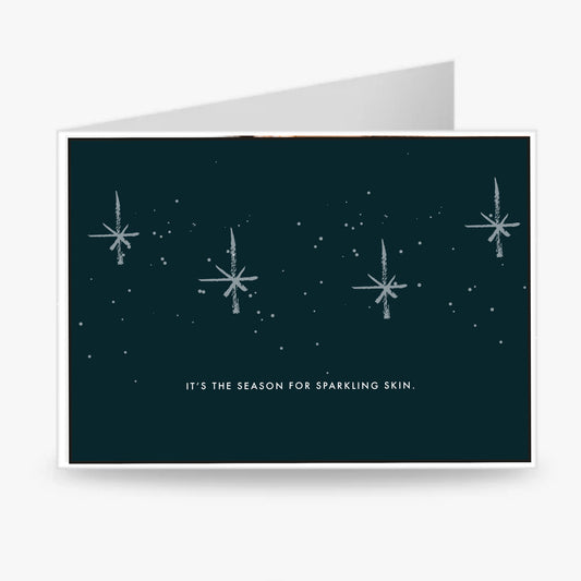 Gift Card "SEASON FOR SPARKLING SKIN" - QMS Medicosmetics UK