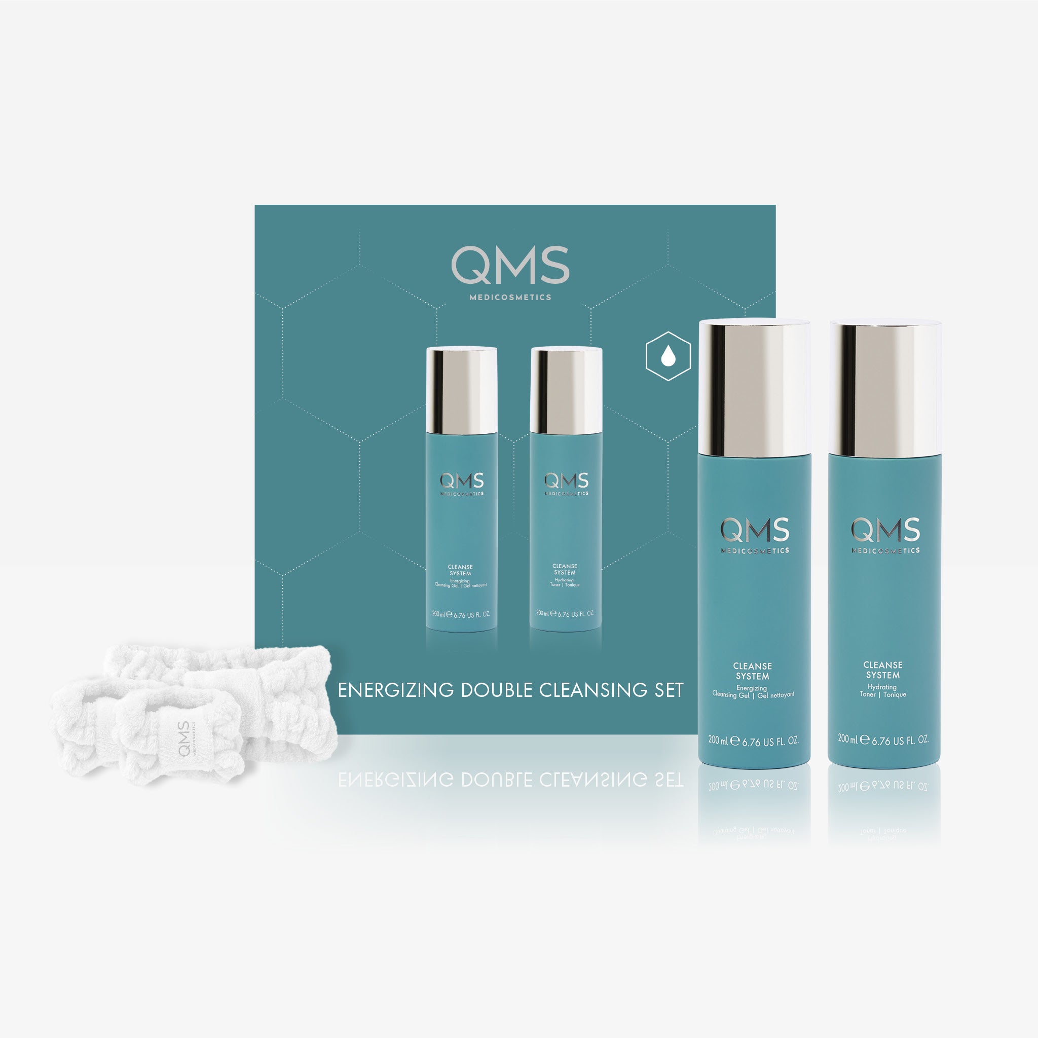 Energizing Double Cleansing Set - QMS Medicosmetics UK