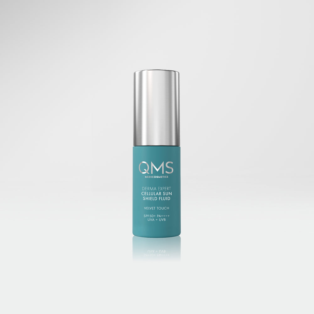 DERMA EXPERT Cellular Sun Shield Velvet Touch SPF 50+ Discovery Size - QMS Medicosmetics UK